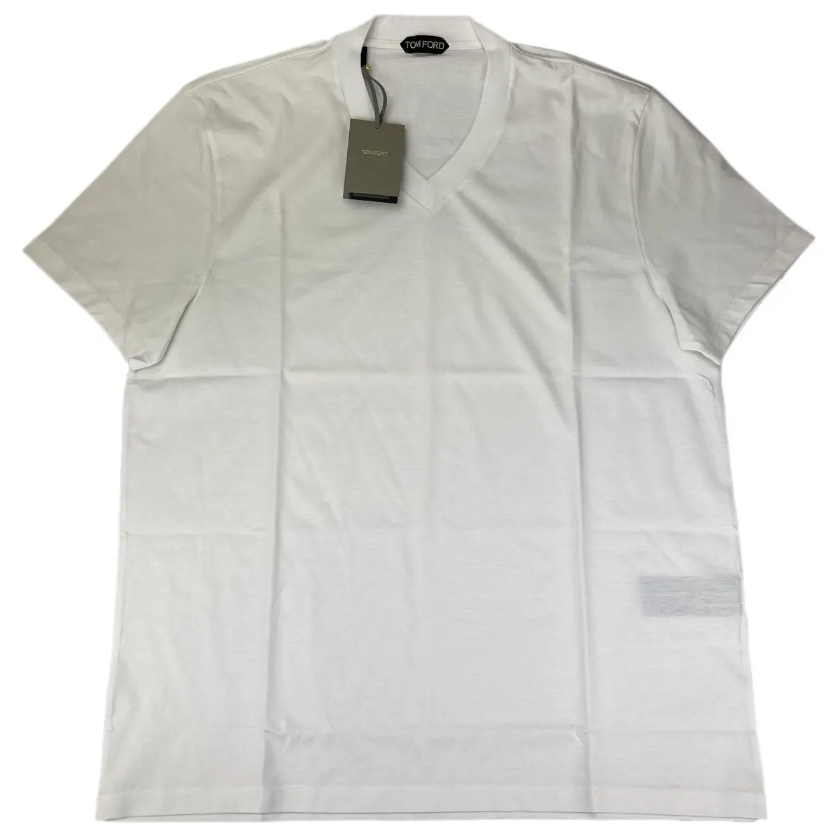 White Cotton T-shirt Tom Ford