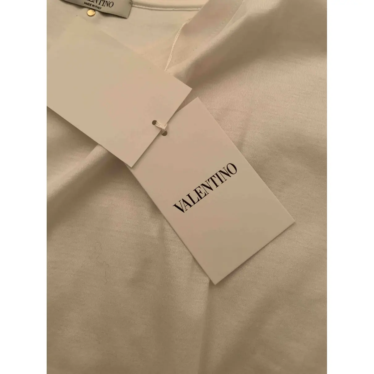White Cotton T-shirt Valentino Garavani