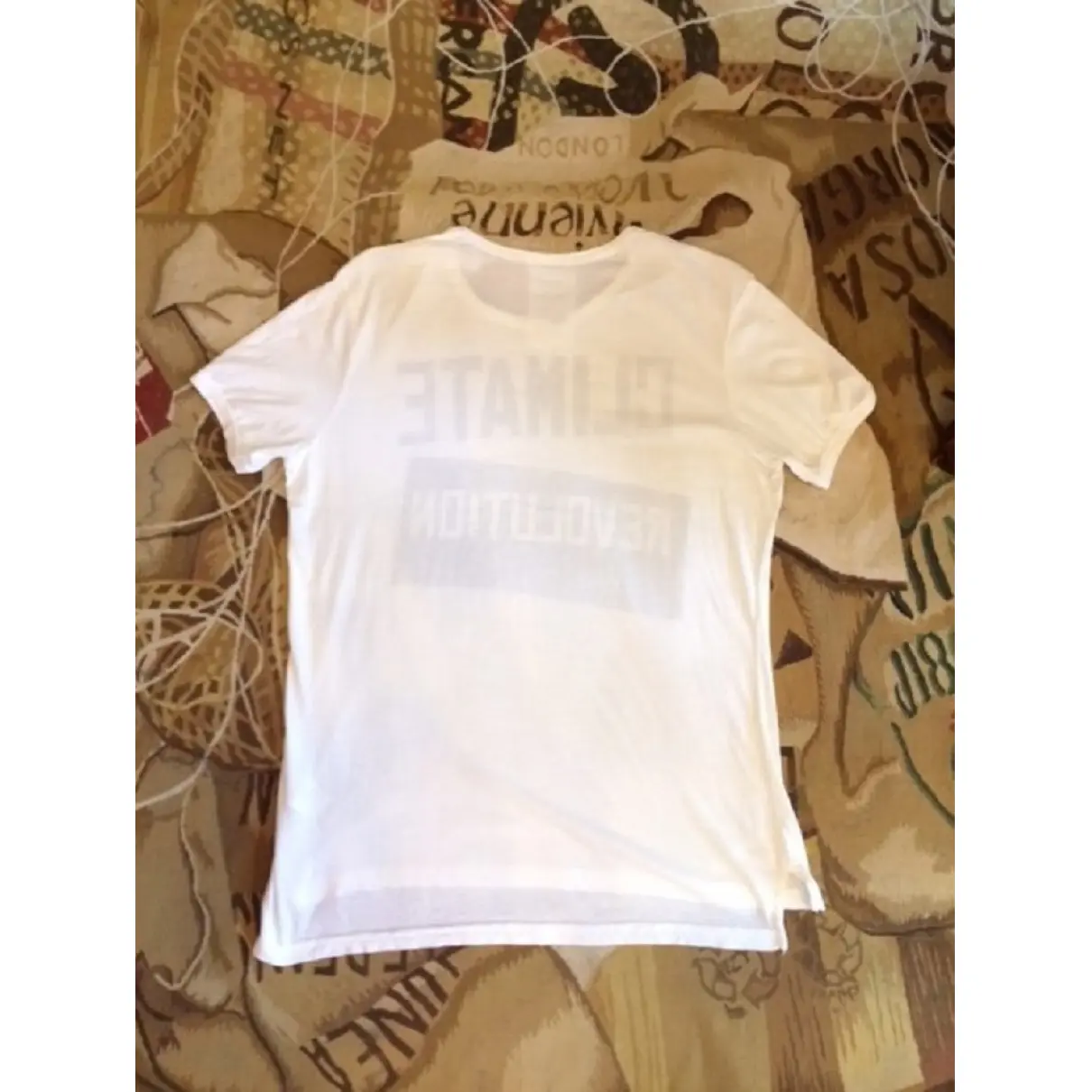 Buy Vivienne Westwood White Cotton T-shirt online