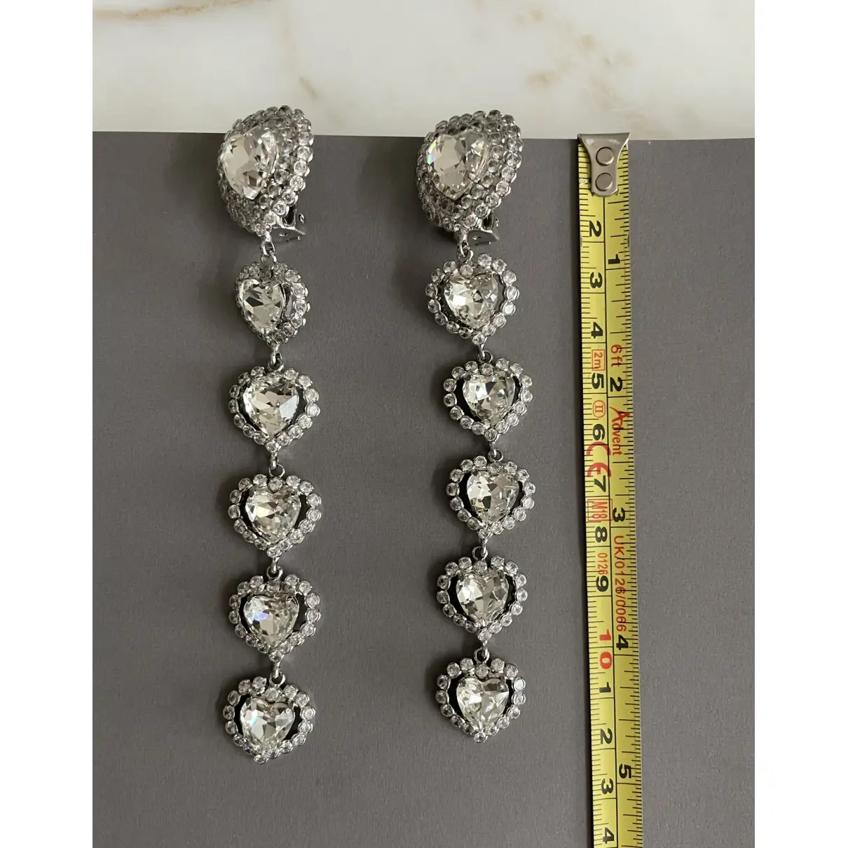 Crystal earrings Alessandra Rich