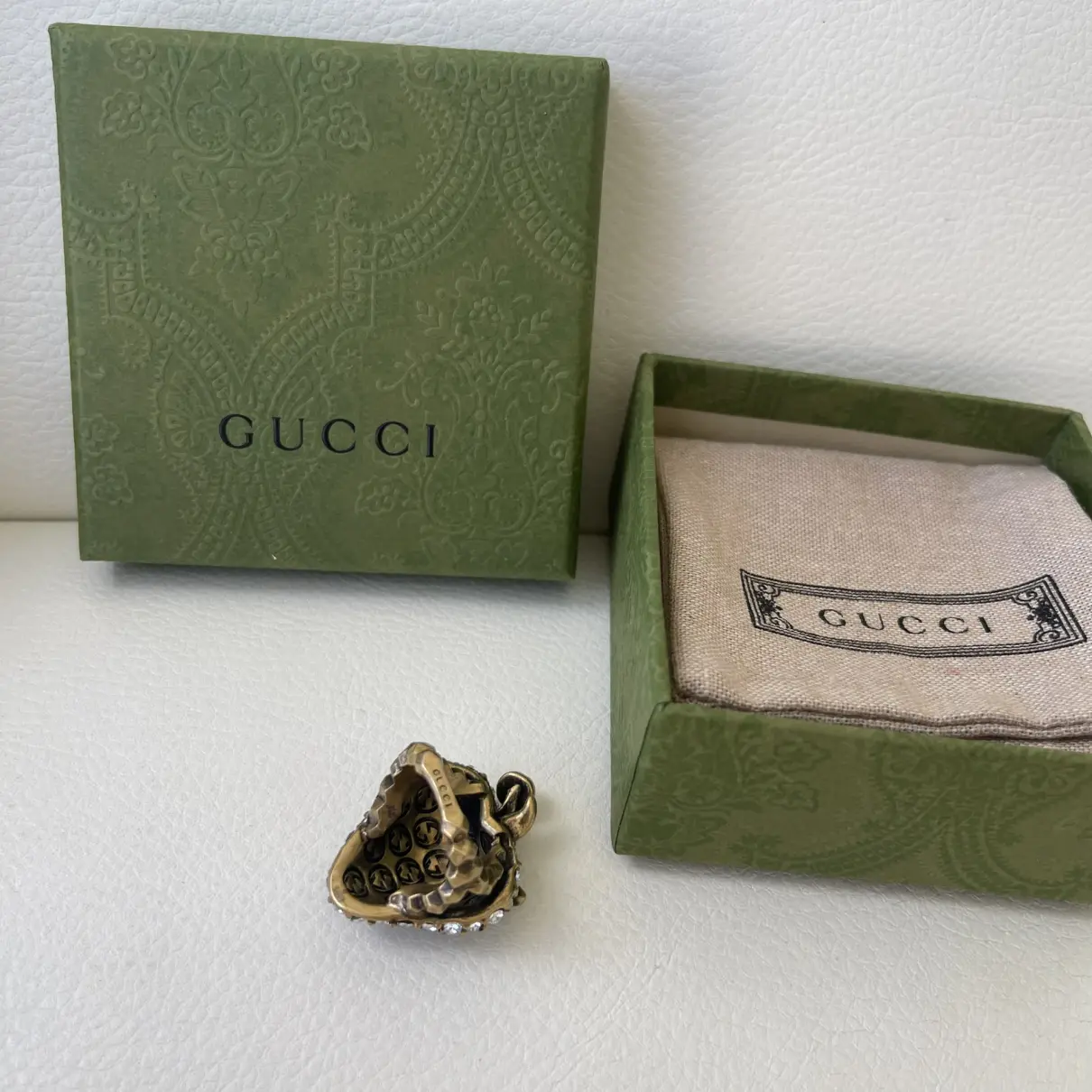 Crystal ring Gucci