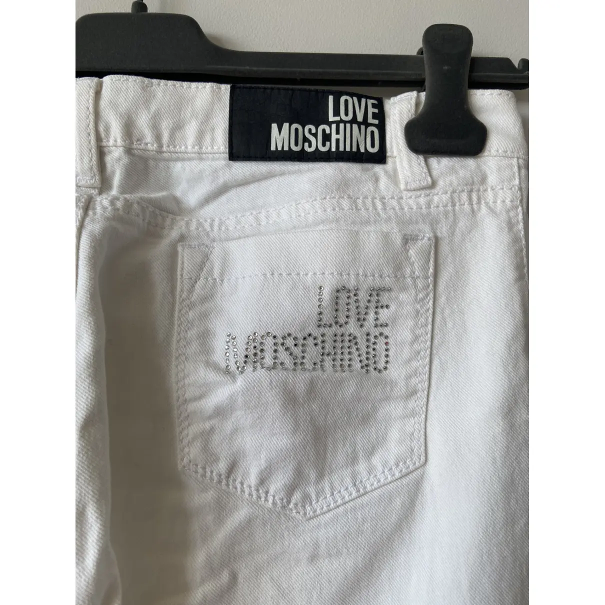 Straight jeans Moschino Love