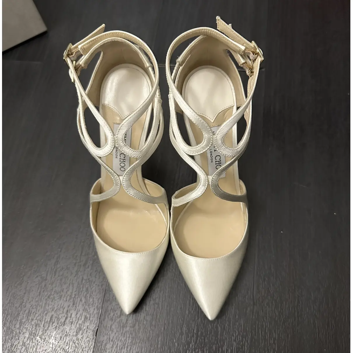 Buy Jimmy Choo Lancer glitter heels online