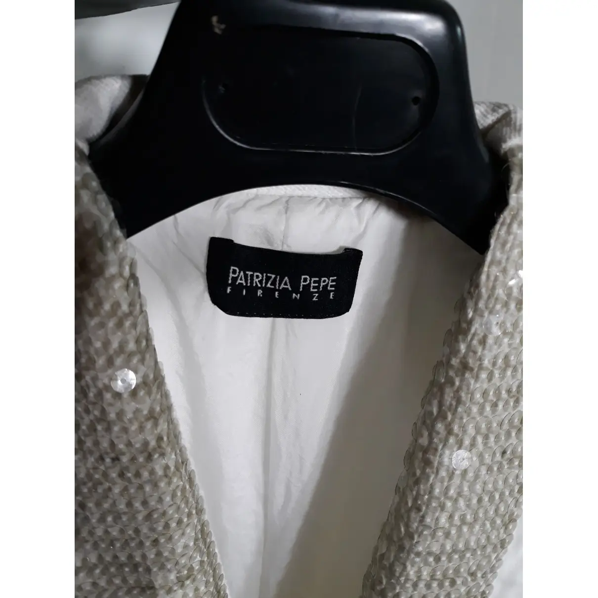 Buy Patrizia Pepe Glitter short vest online