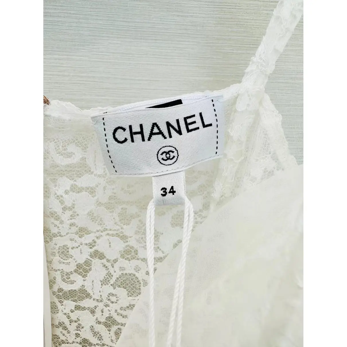 Buy Chanel Lace mid-length dress online