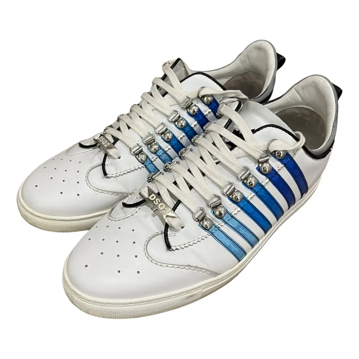 251 leather low trainers Dsquared2