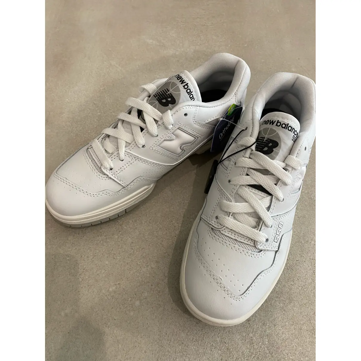 550 leather trainers New Balance
