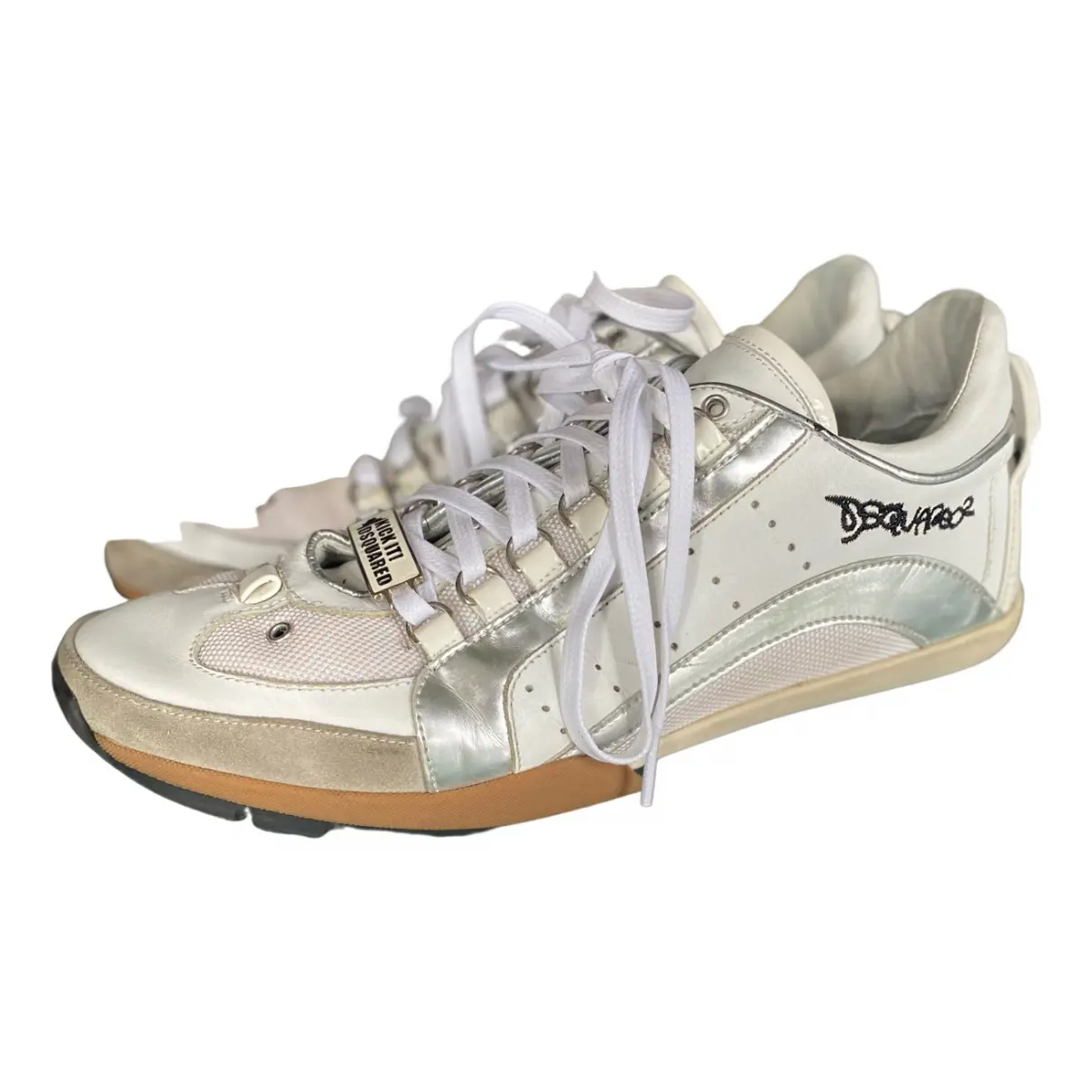 551 leather low trainers Dsquared2