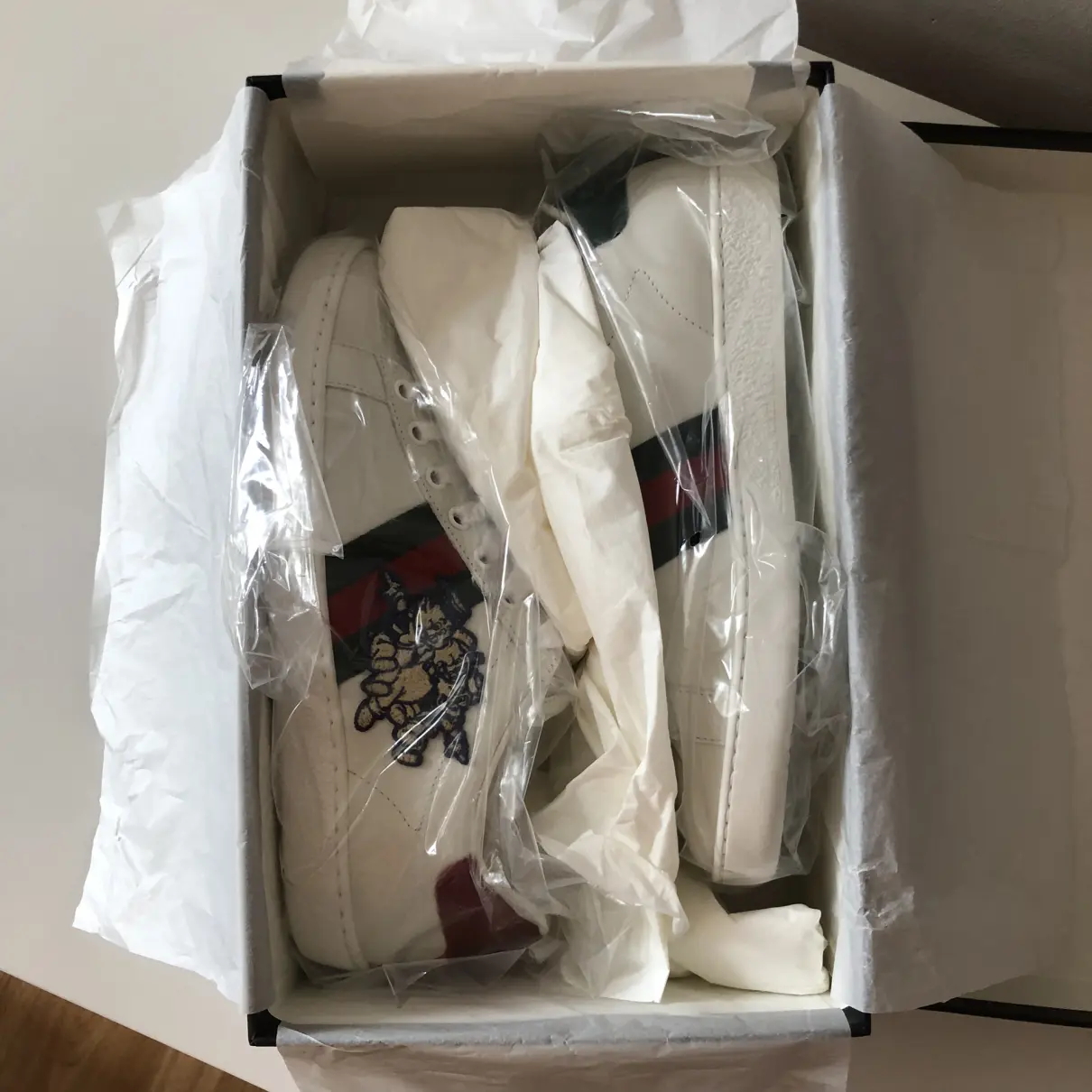 Buy Disney x Gucci Ace leather trainers online