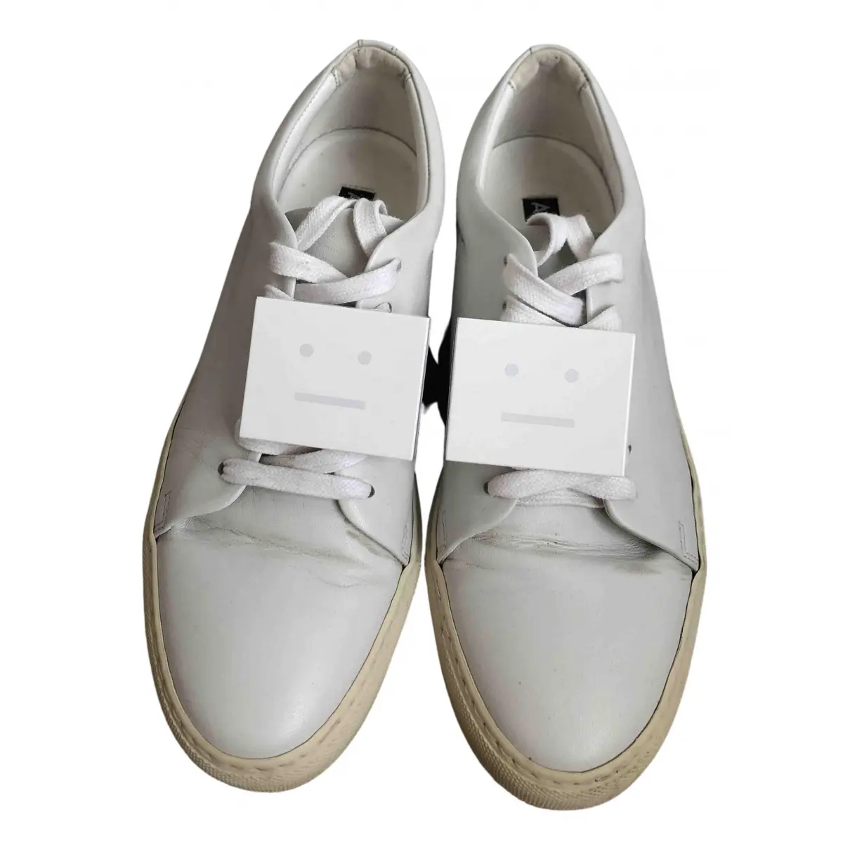 Leather trainers Acne Studios