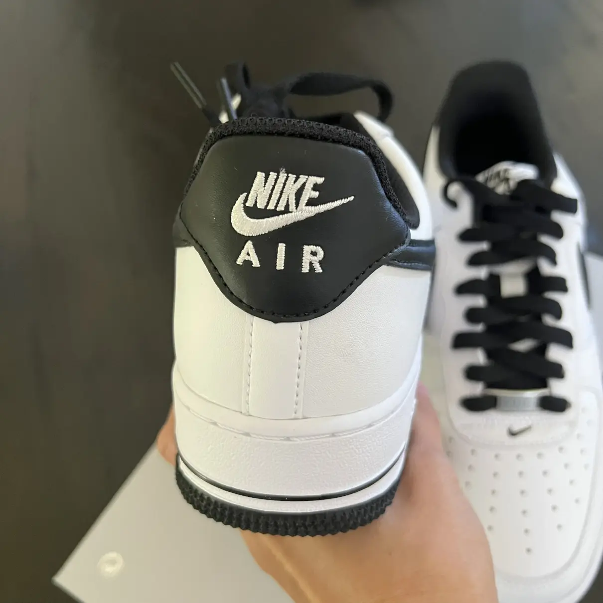 Air Force 1 leather low trainers Nike