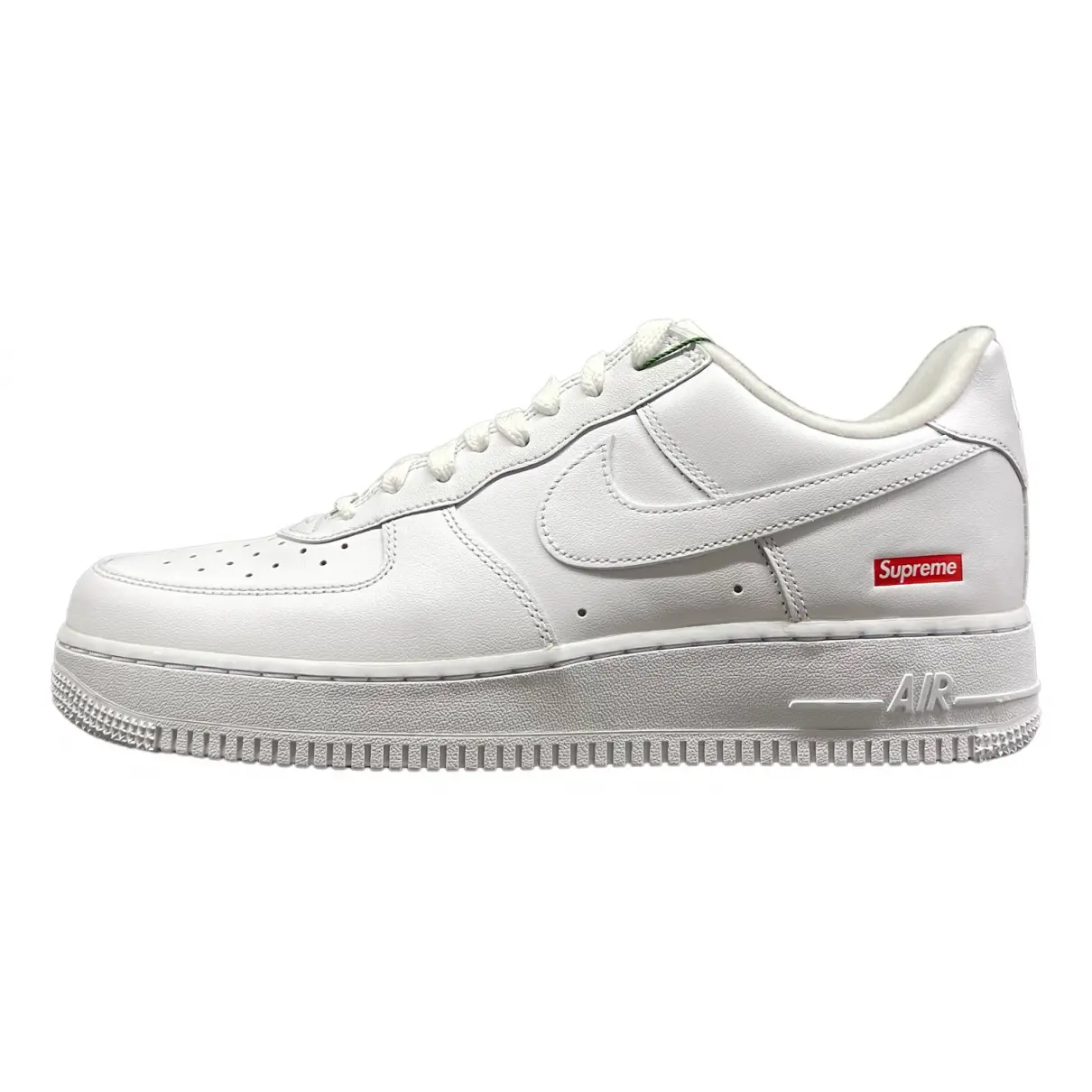 Air Force 1 leather low trainers Nike x Supreme