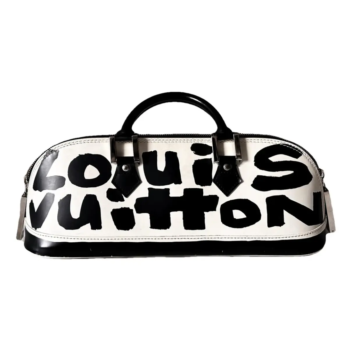 Alma Graffiti leather tote Louis Vuitton - Vintage