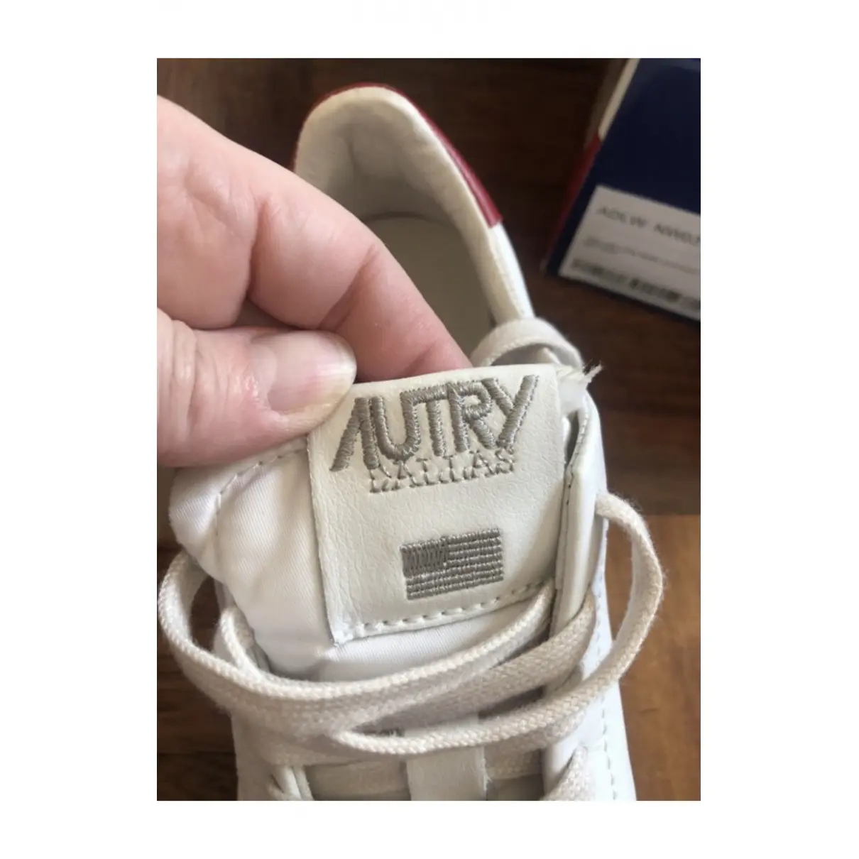 Leather trainers Autry