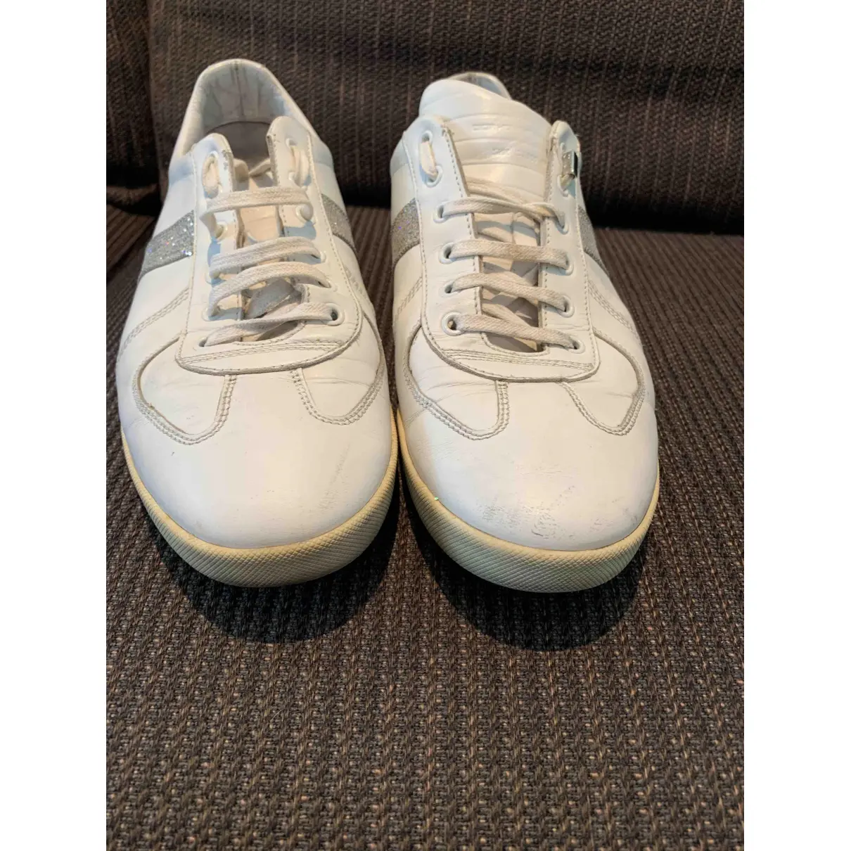 Buy Dior Homme B01 leather low trainers online