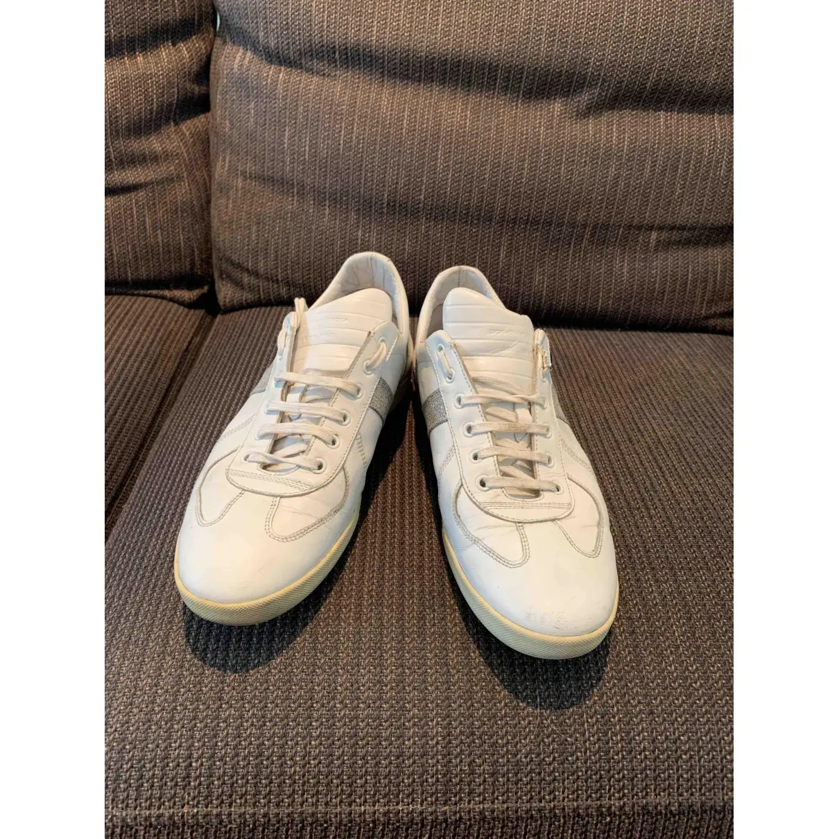 B01 leather low trainers Dior Homme