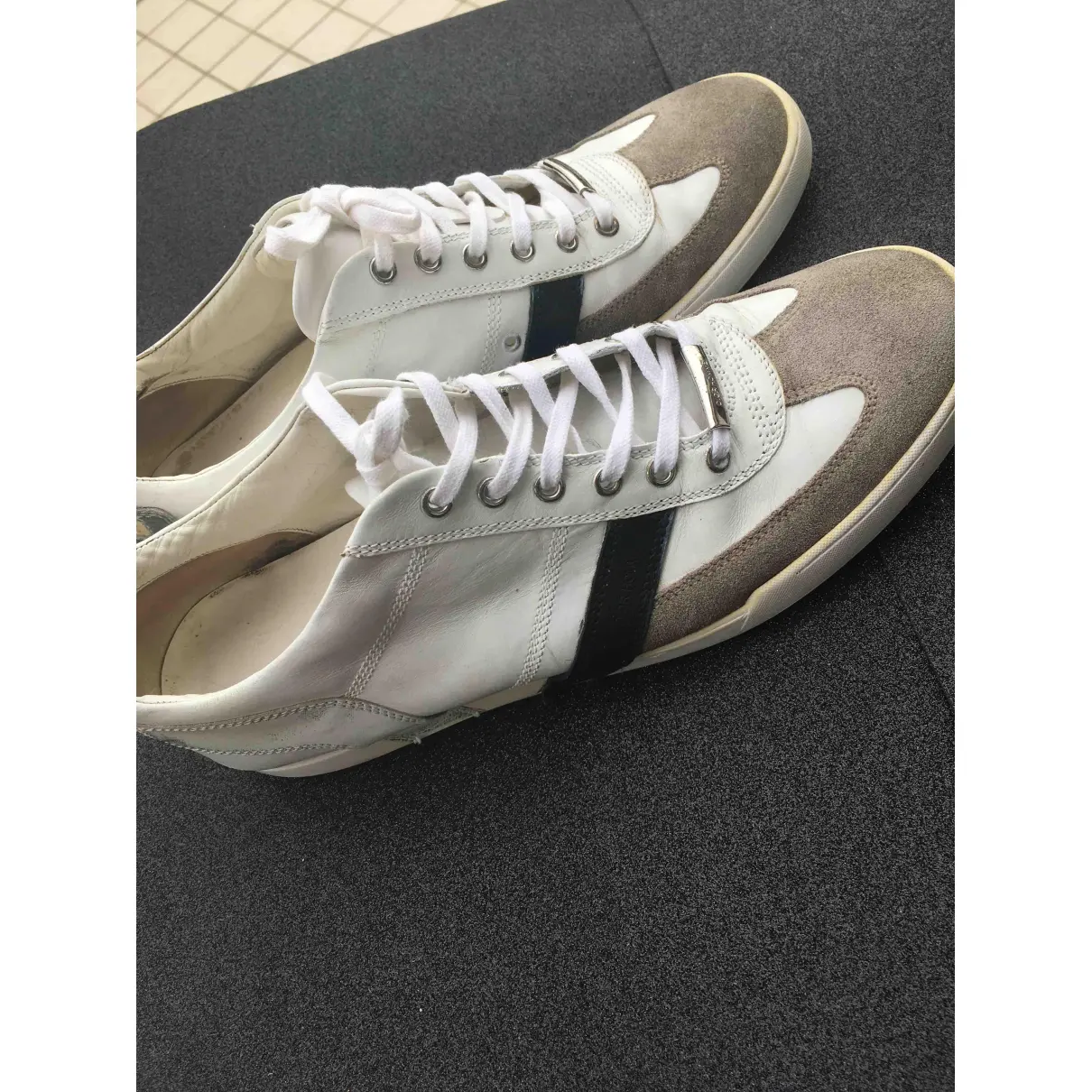 B18 leather low trainers Dior Homme