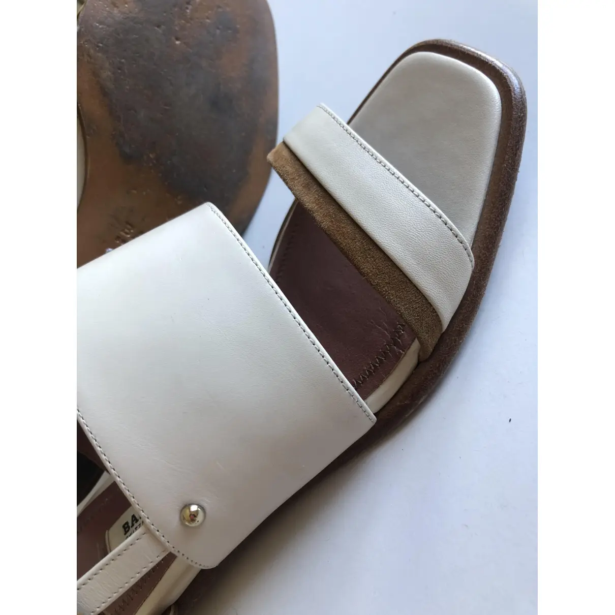 Leather sandal Bally