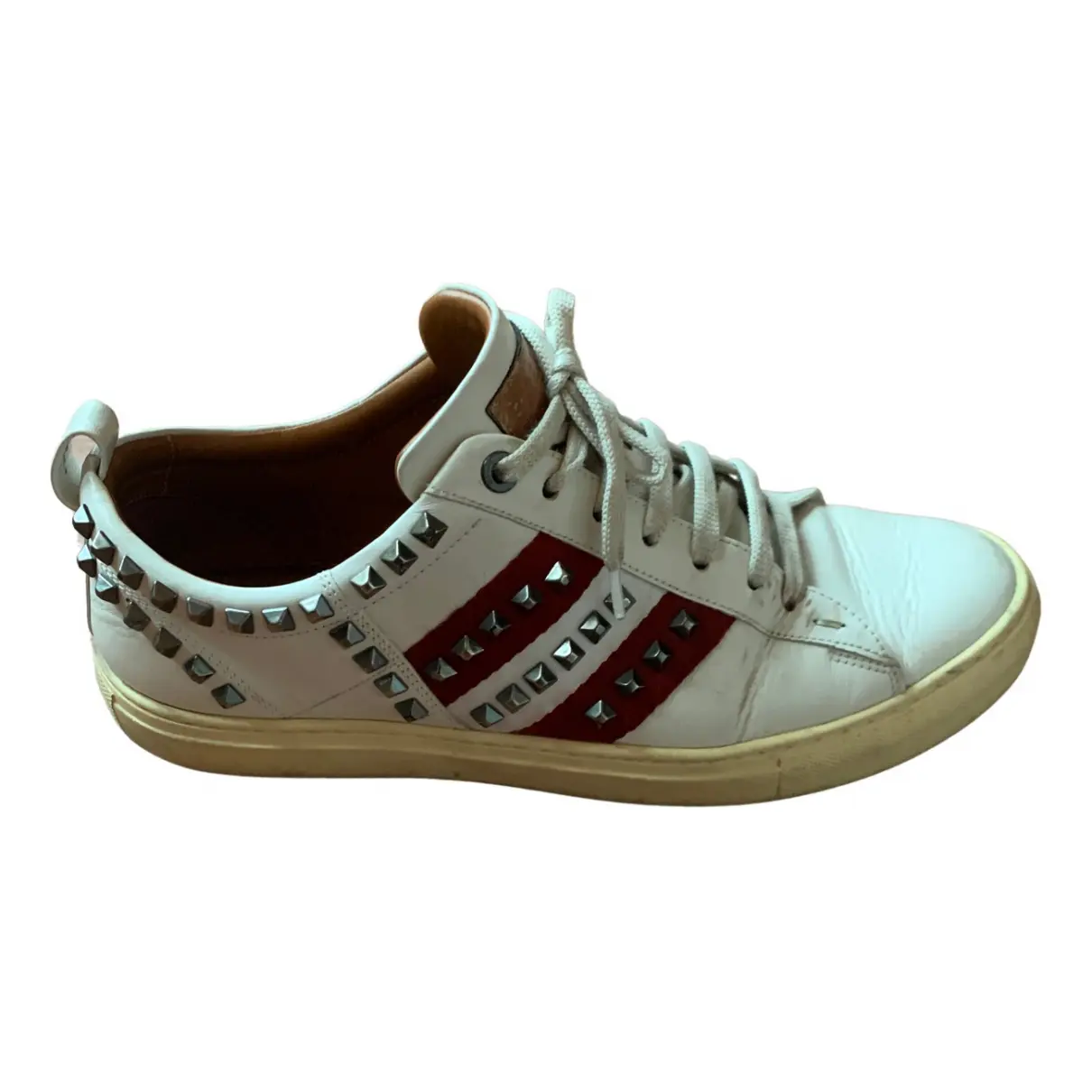 Leather low trainers Bally