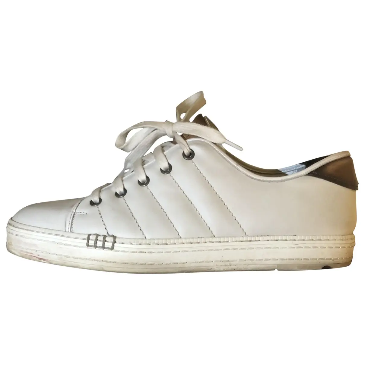 Leather low trainers Berluti