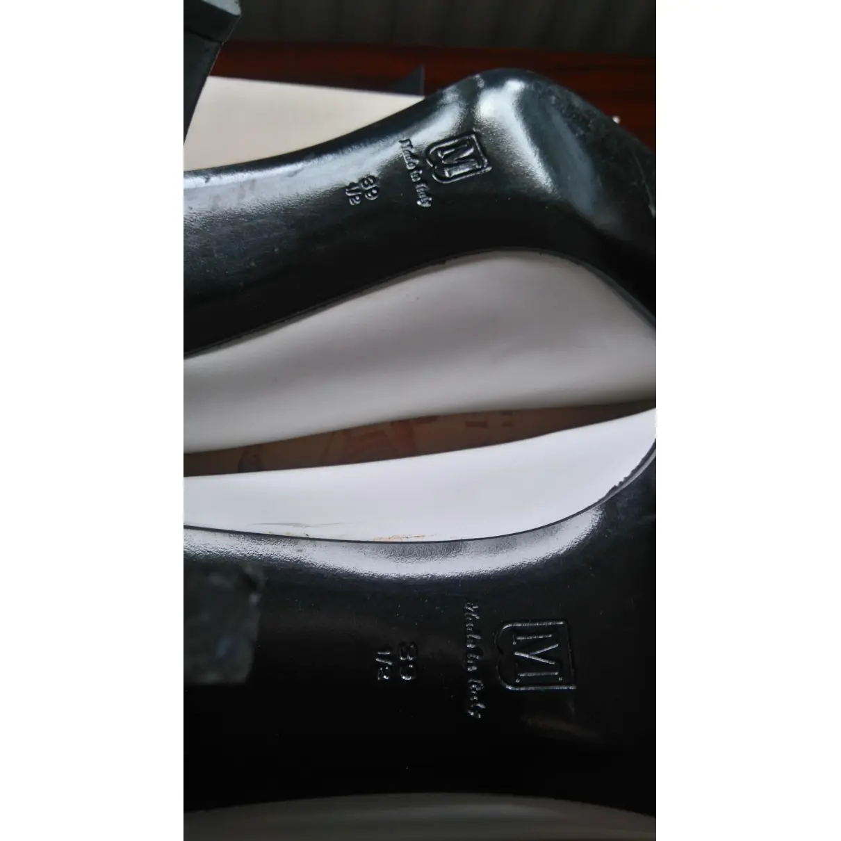 Leather heels Bruno Magli