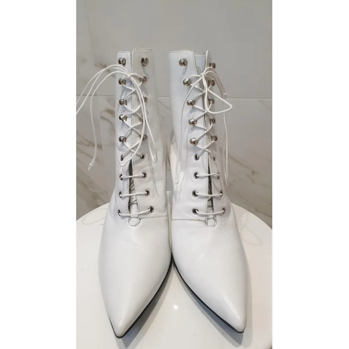 Leather lace up boots Calvin Klein 205W39NYC
