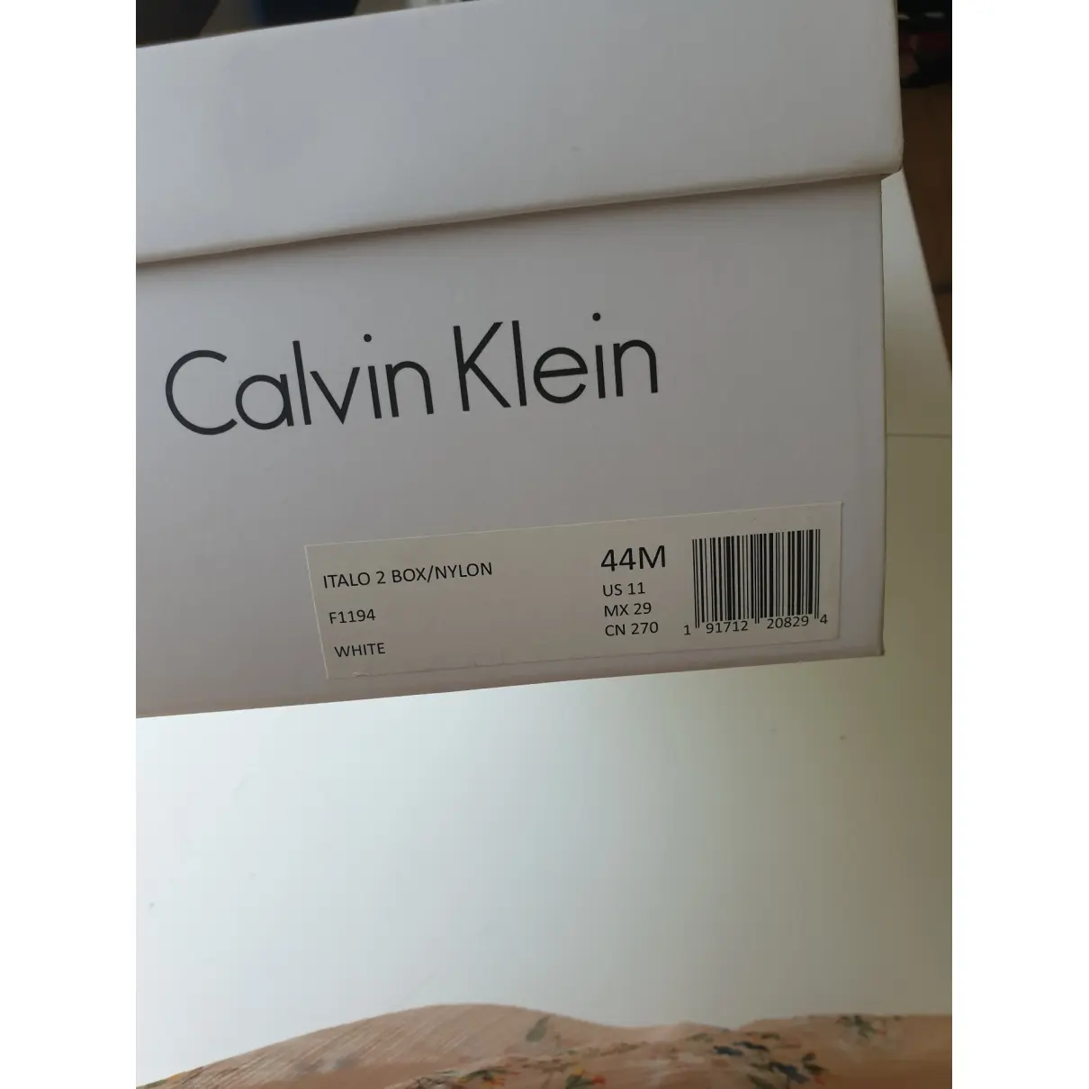 Buy Calvin Klein Leather low trainers online