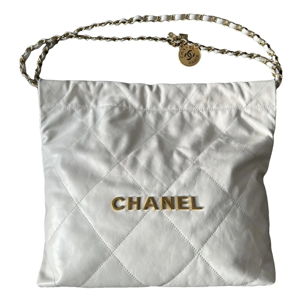 Chanel 22 leather tote