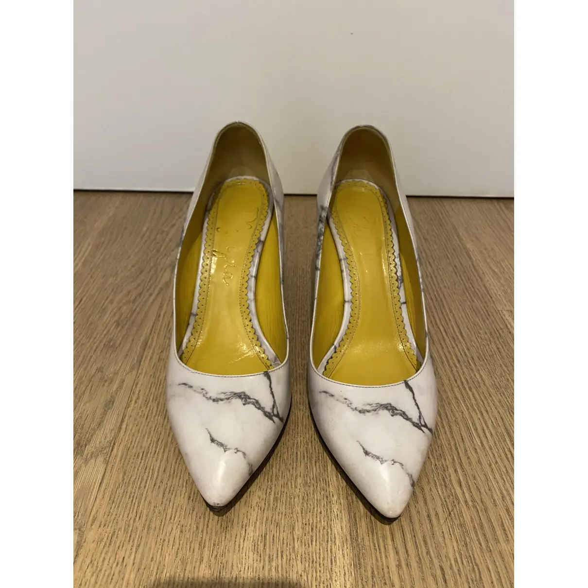 Buy Charlotte Olympia Leather heels online