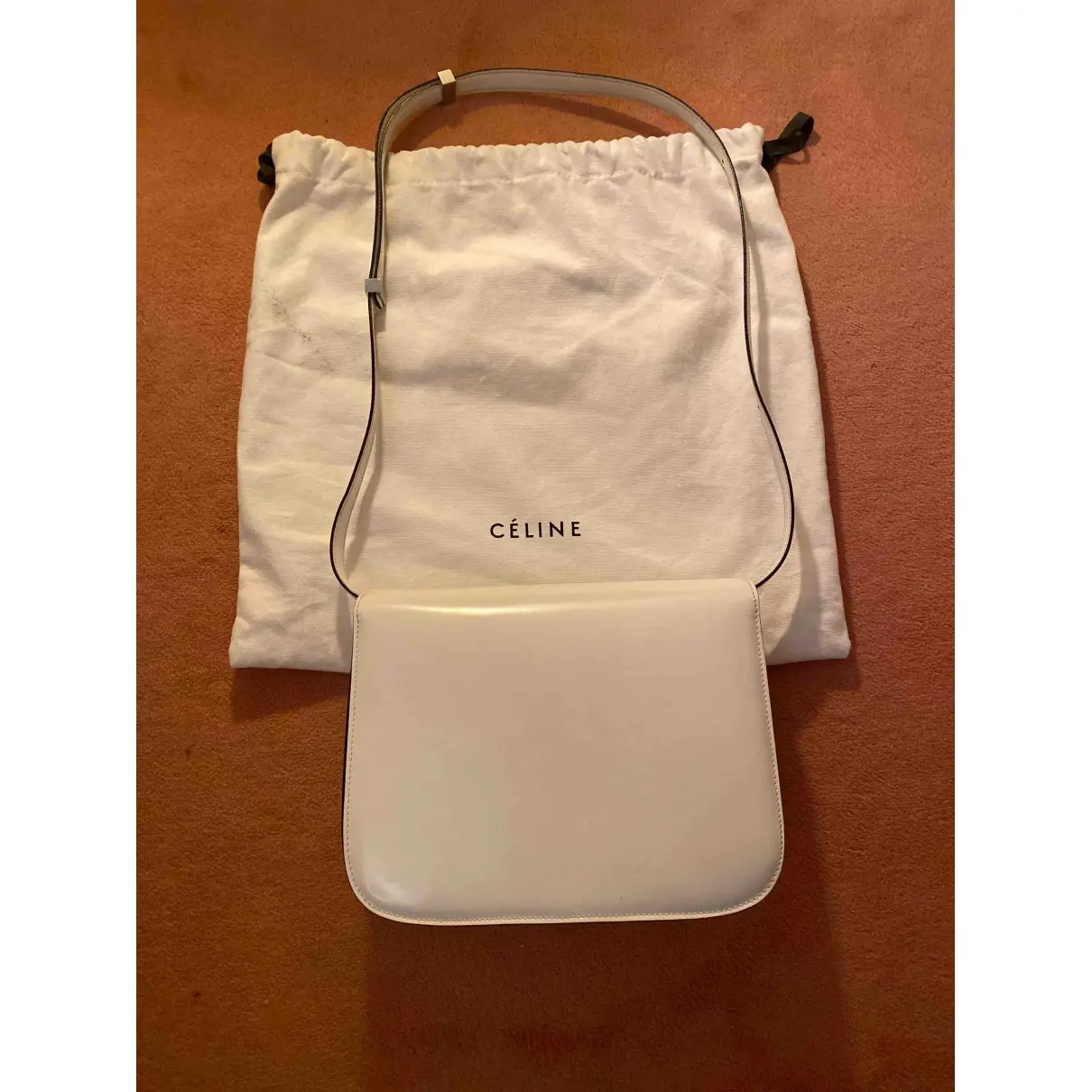 Celine Classic leather crossbody bag for sale