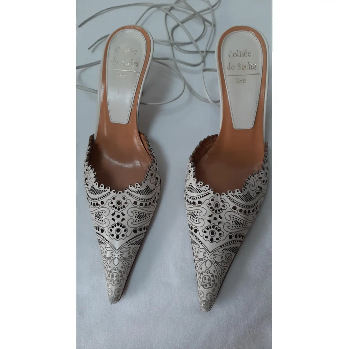 Buy Colisée De Sacha Leather heels online