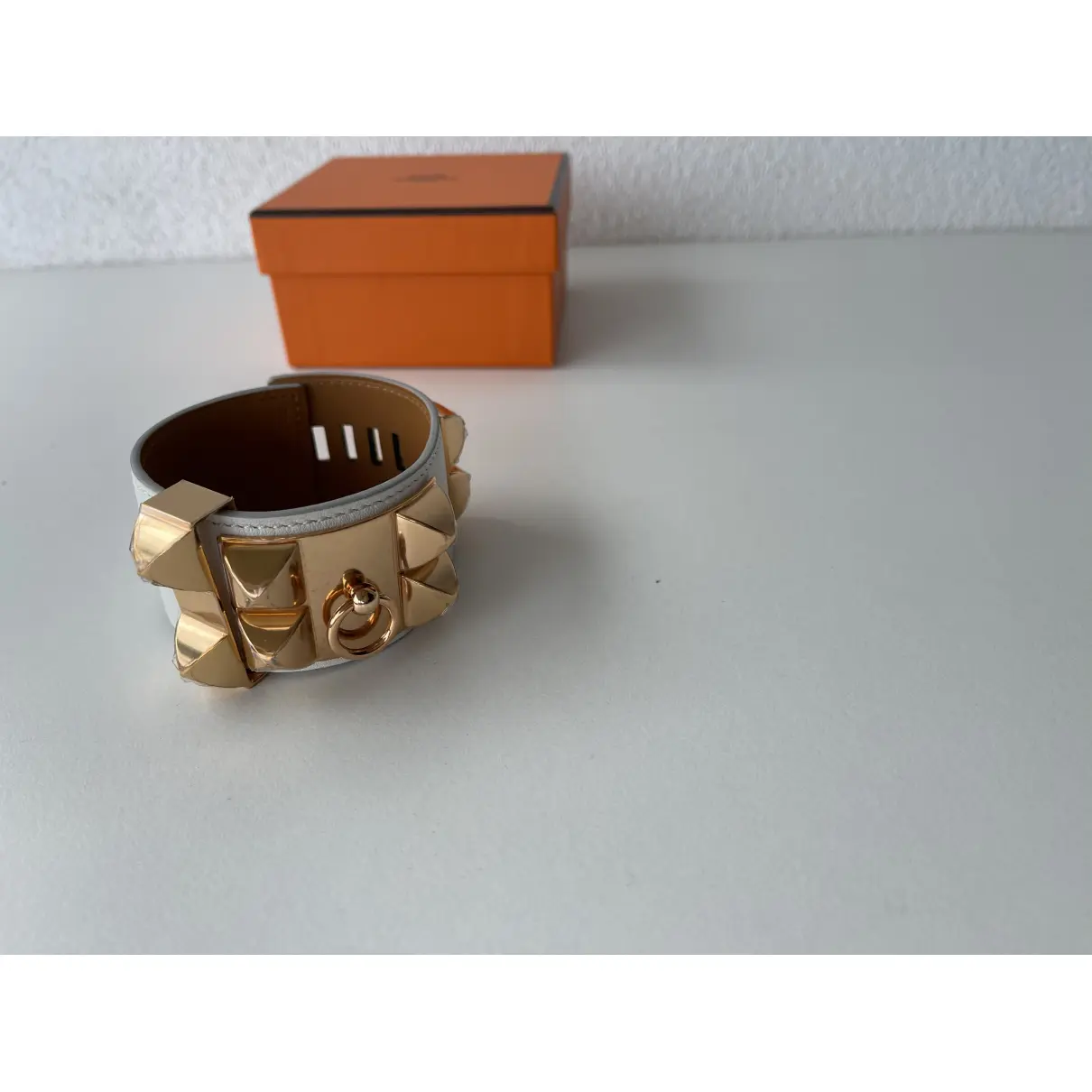 Buy Hermès Collier de chien  leather bracelet online
