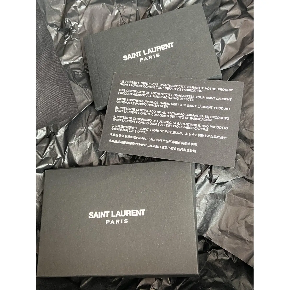 Court leather trainers Saint Laurent