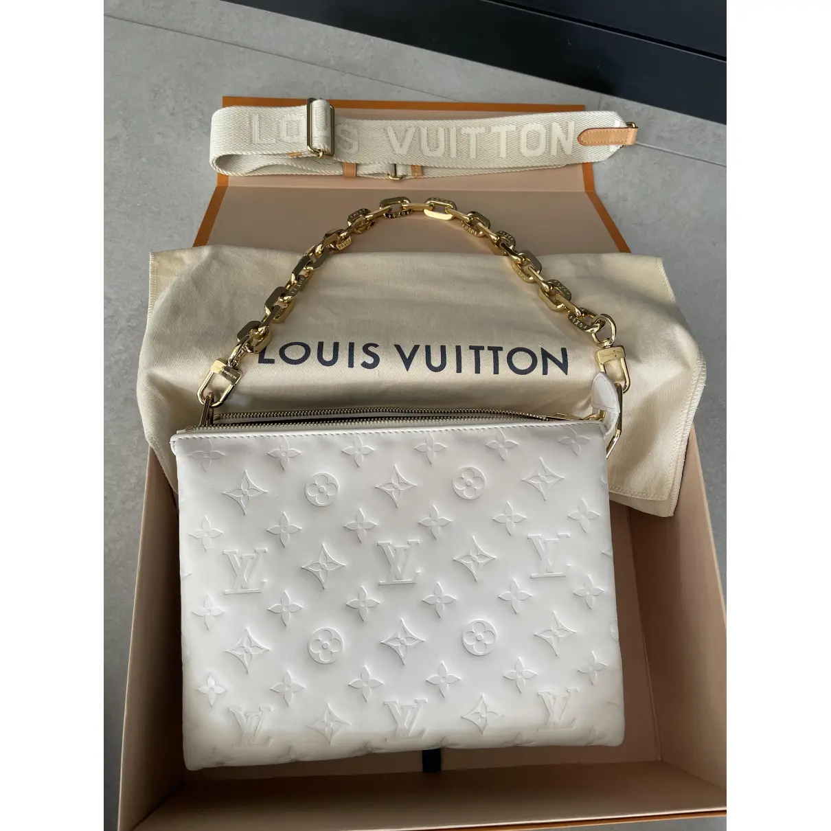 Buy Louis Vuitton Coussin leather handbag online