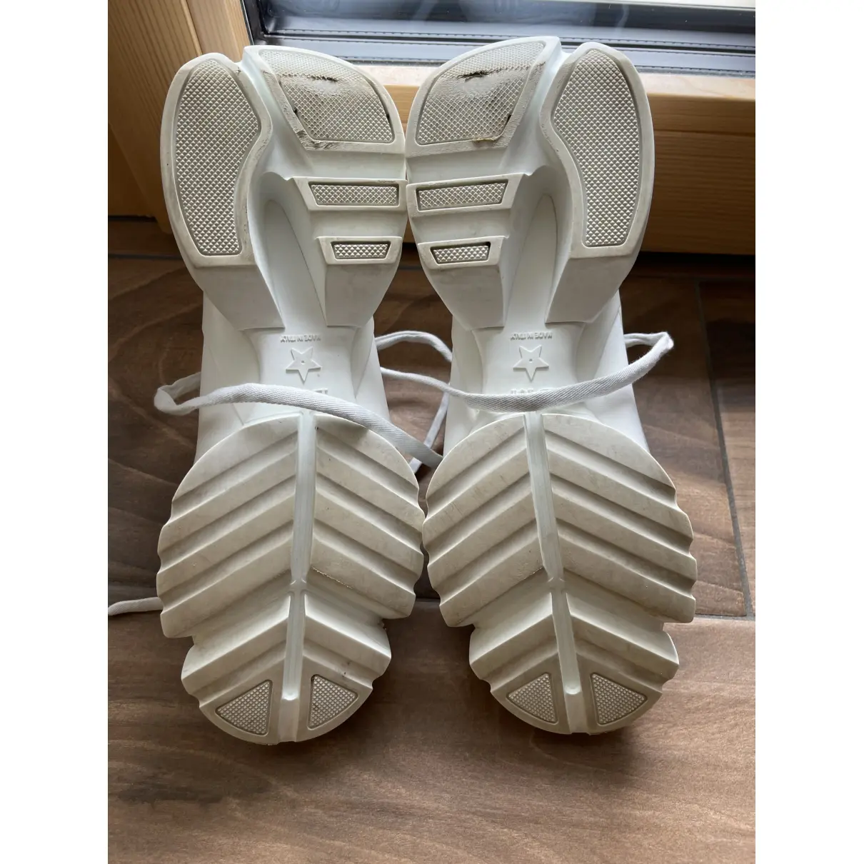 D-Connect leather trainers Dior