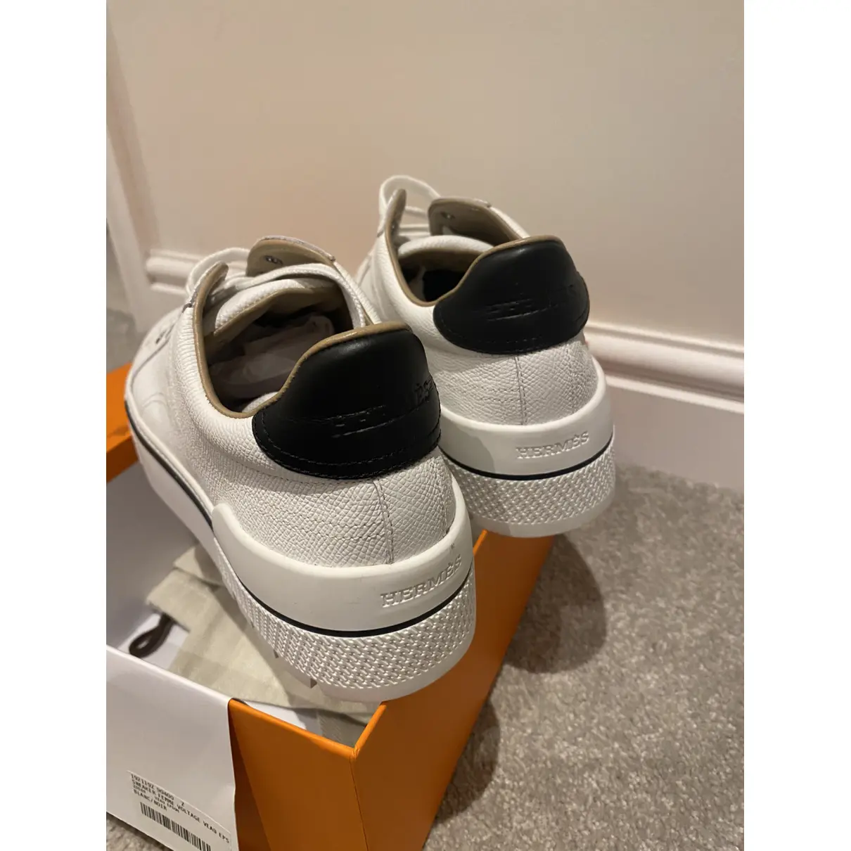 Day leather trainers Hermès
