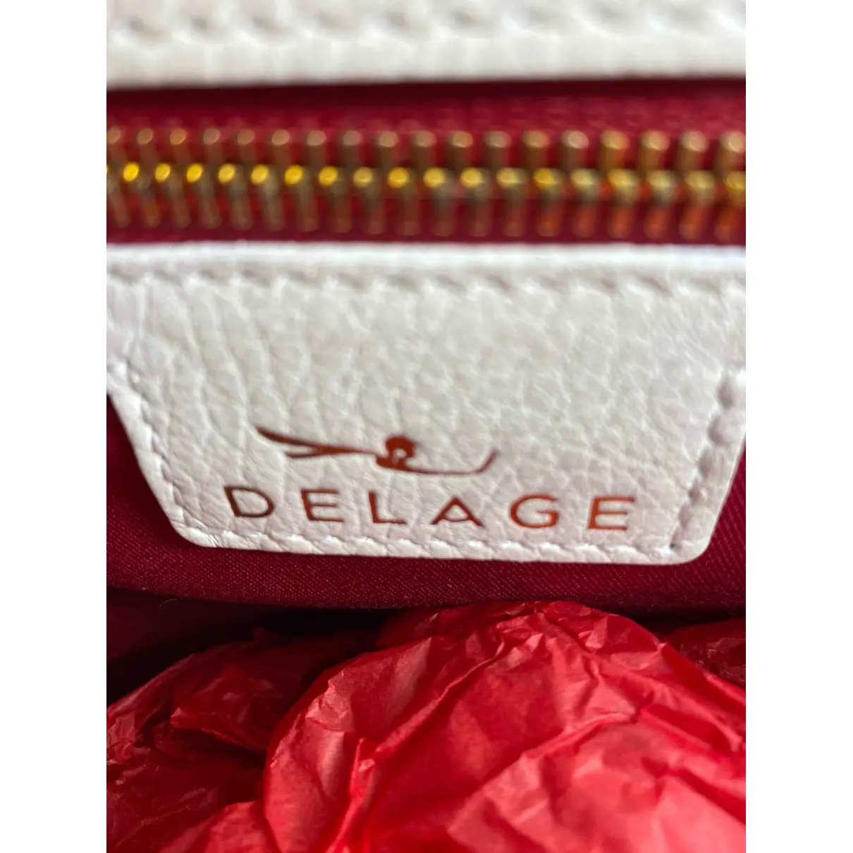 Buy Delage Leather handbag online - Vintage