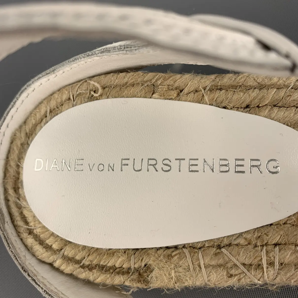 Leather sandals Diane Von Furstenberg