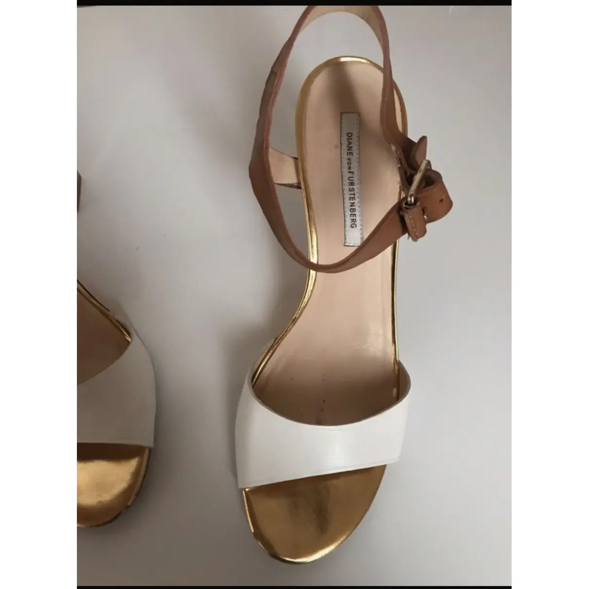 Buy Diane Von Furstenberg Leather sandals online