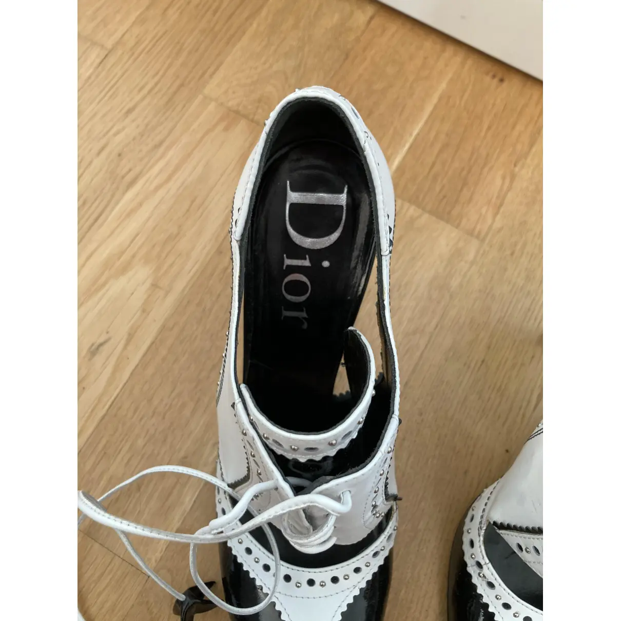 Leather lace ups Dior