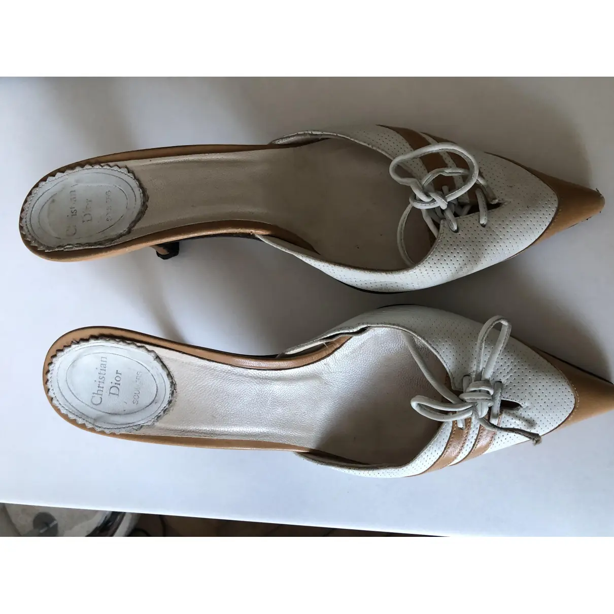 Buy Dior Leather sandals online - Vintage