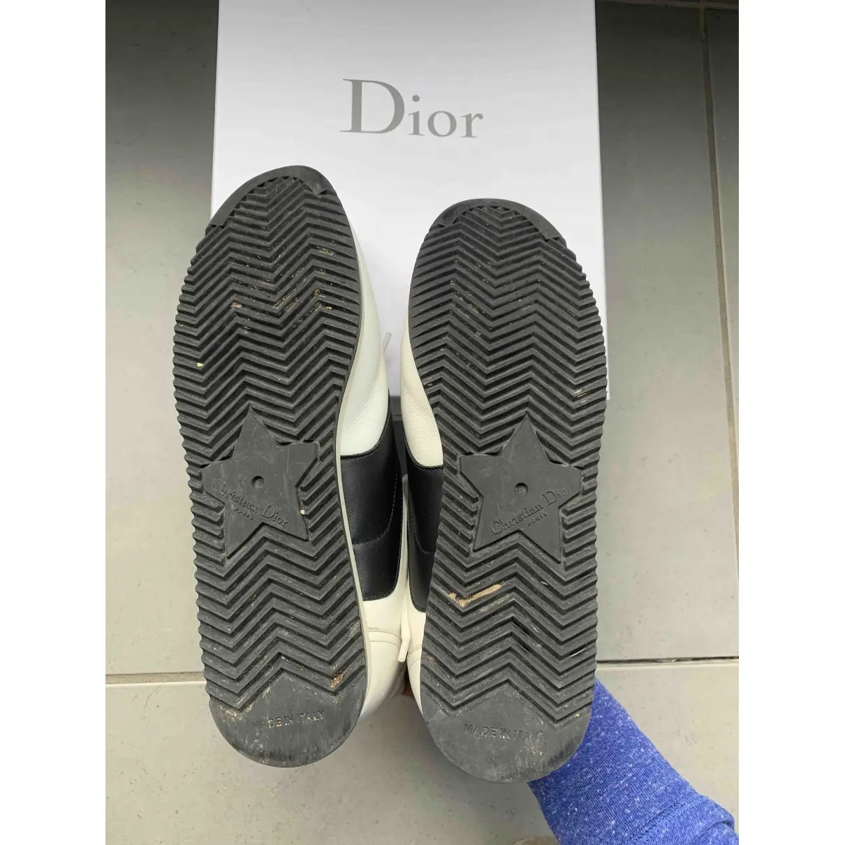 Diorun leather trainers Dior
