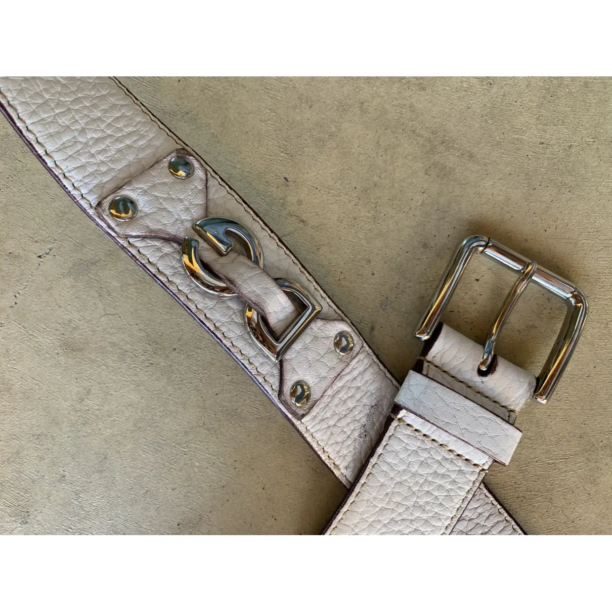 Buy Dolce & Gabbana Leather belt online - Vintage