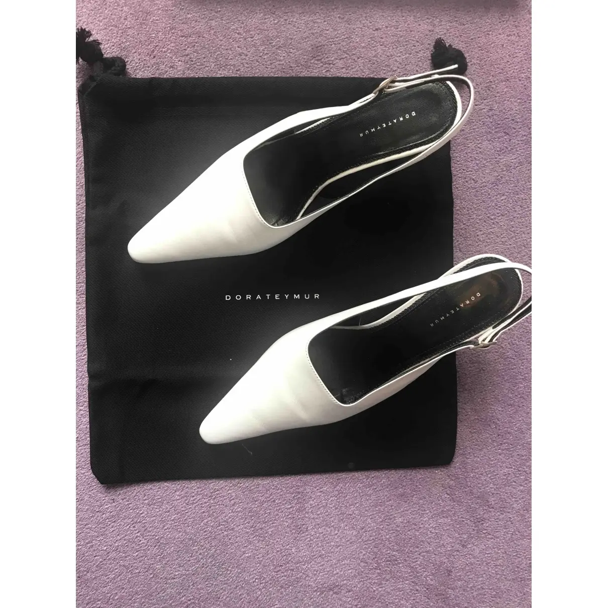 Leather heels Dorateymur