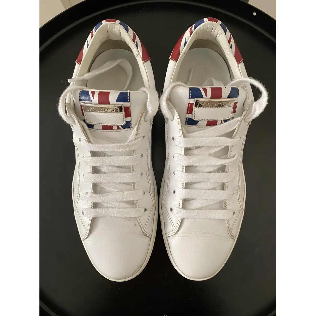 Dsquared2 Leather trainers for sale