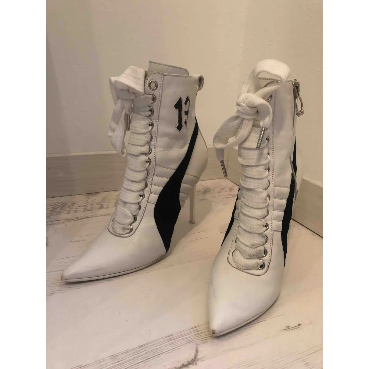 Buy Fenty x Puma Leather lace up boots online