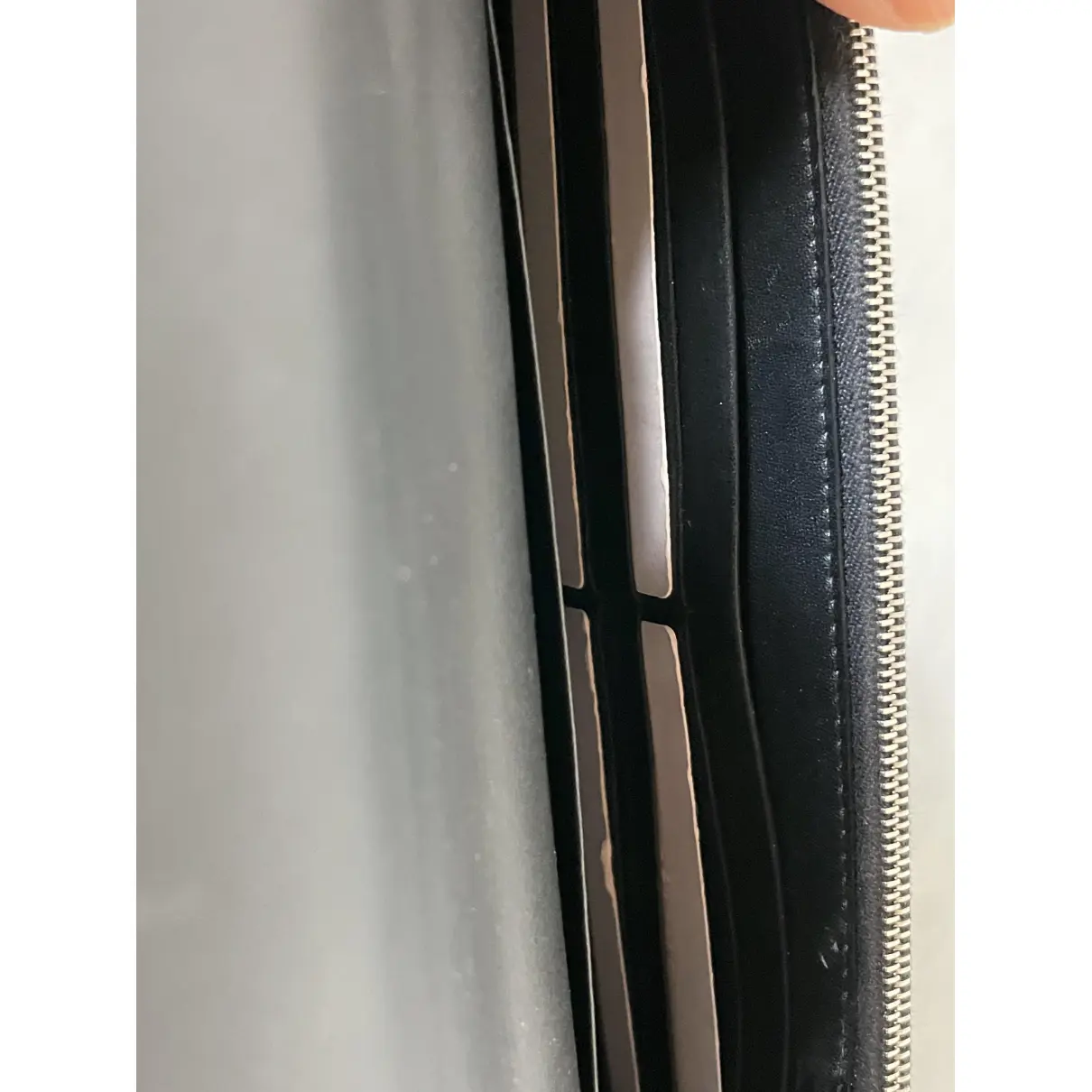 Frame leather clutch bag Celine