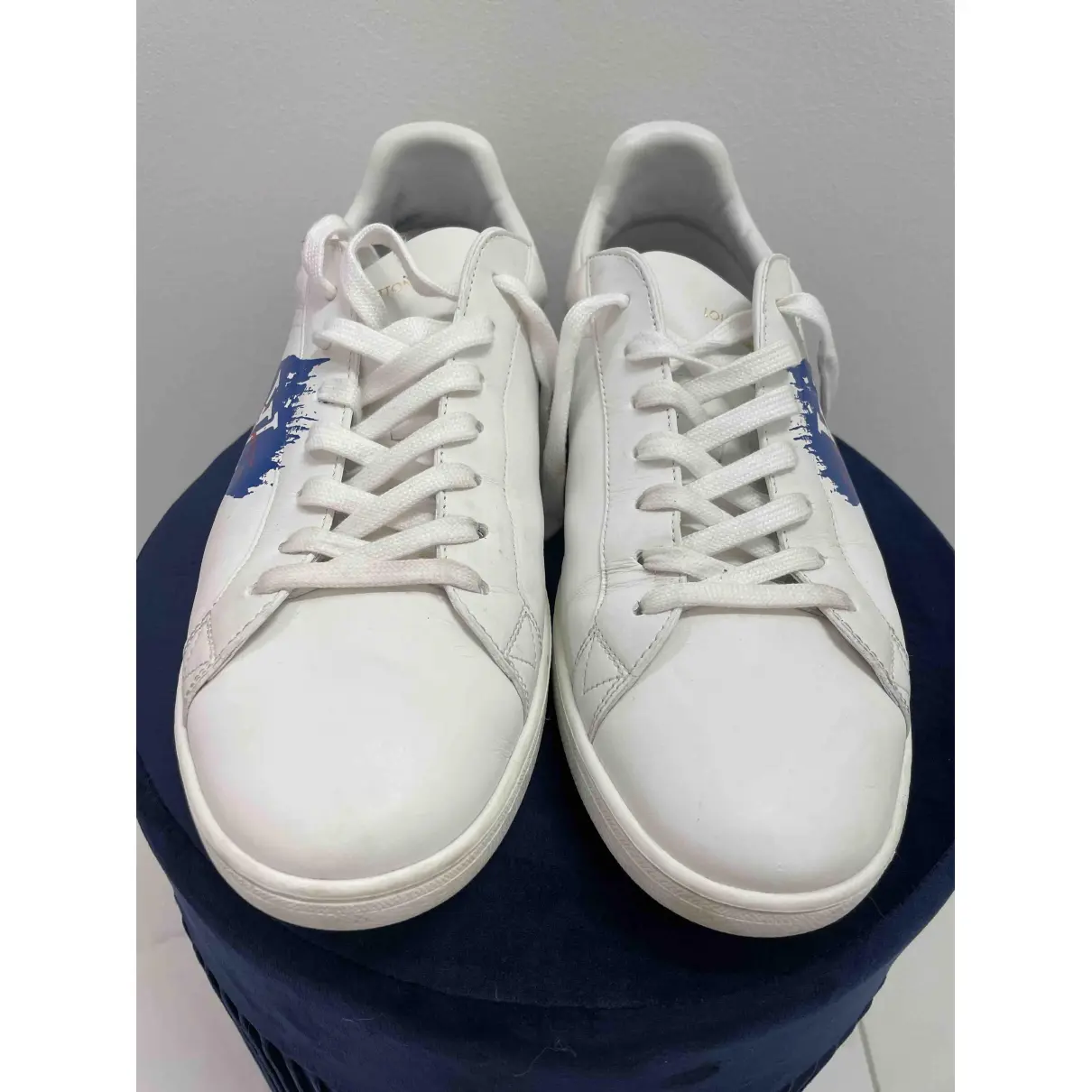 Buy Louis Vuitton Frontrow leather low trainers online