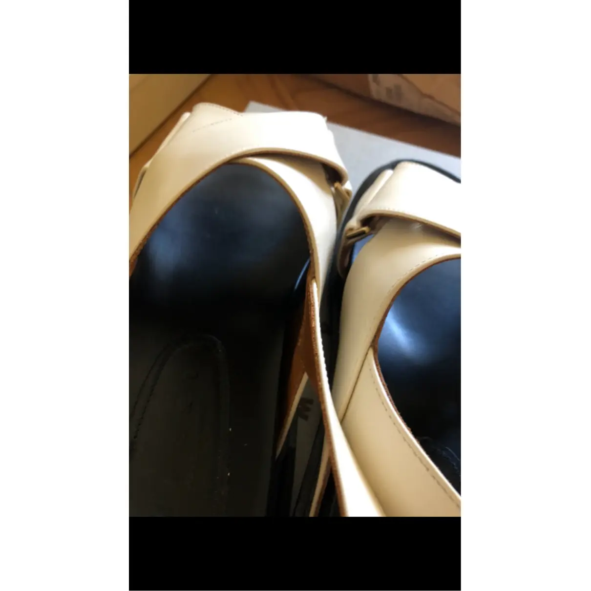 Fussbett leather sandals Marni