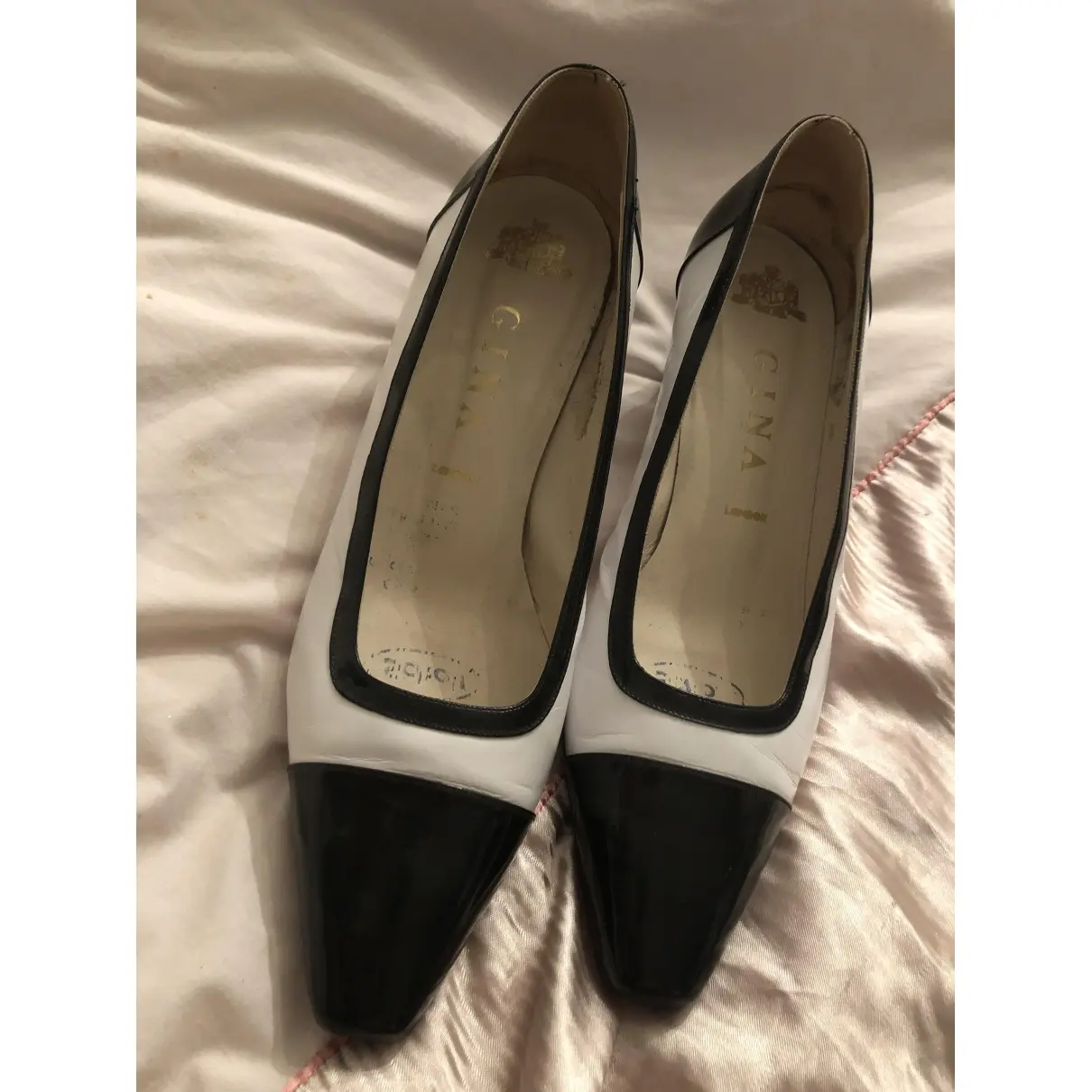 Gina Leather heels for sale - Vintage